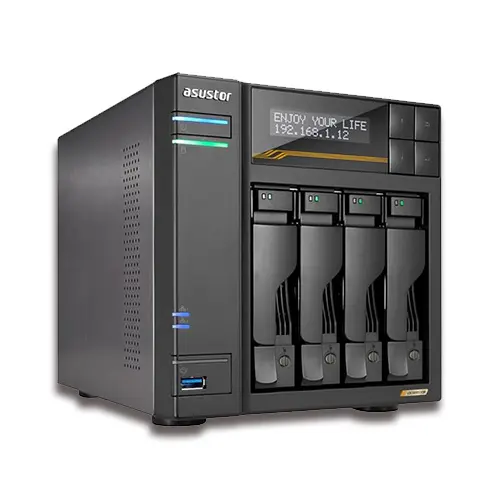 Asustor Lockerstor 4 Gen3 AS6804T - 4 Bay NAS Storage